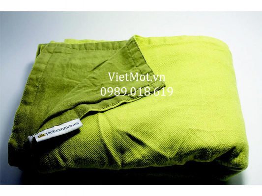 Chăn nỉ Vietnam Airlines VIP màu vàng chanh