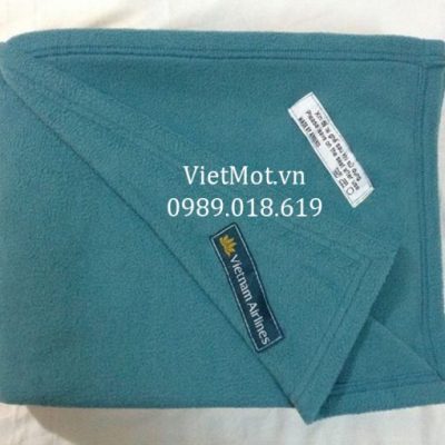 Chăn nỉ Vietnam Airlines màu xanh ngọc